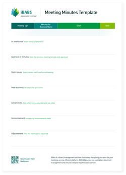 meeting-minutes-templates