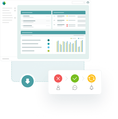 iBabs board portal track actions preview